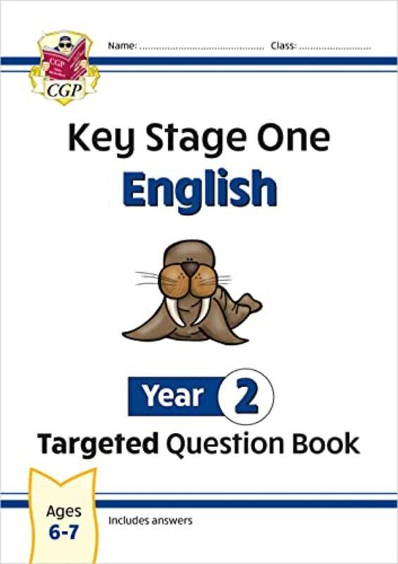 

New KS1 English Year 2 Targeted Question Book by CGP Books - CGP Books Paperback