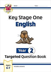 New KS1 English Year 2 Targeted Question Book by CGP Books - CGP Books Paperback