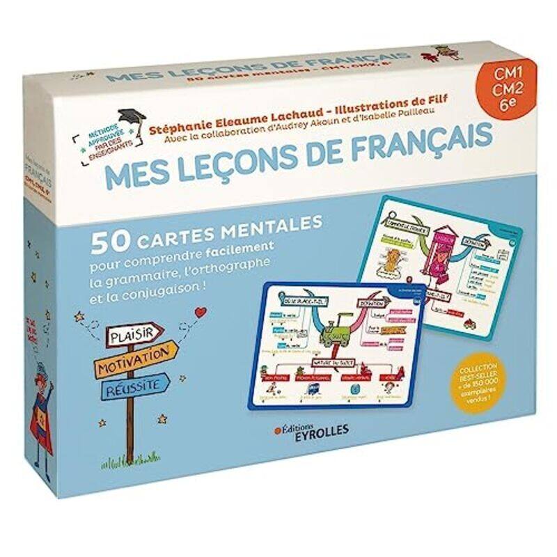 

Mes Lecons De Francais Cm1, Cm2, 6E - 50 Cartes Mentales Pour Comprendre Facilement La Grammaire, L' By Eleaume Lachaud/Filf Paperback