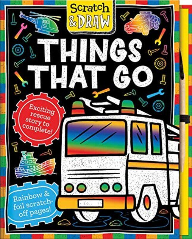 

Scratch and Draw Things that Go by Lisa ReganLindsey Sagar-Hardcover