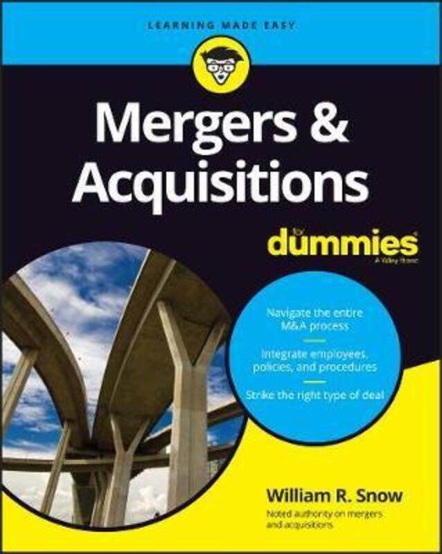 

Mergers & Acquisitions For Dummies.paperback,By :Snow, Bill