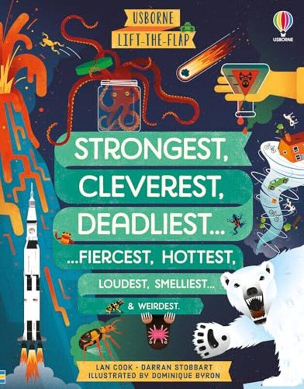 

Lift The Flap Strongest Cleverest Deadli By Stobbart Darran - Hardcover