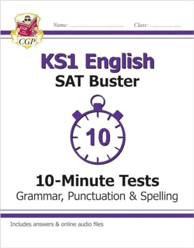 

KS1 English SAT Buster 10Minute Tests Grammar Punctuation & Spelling for end of year assessment by Collins Dictionaries-Paperback