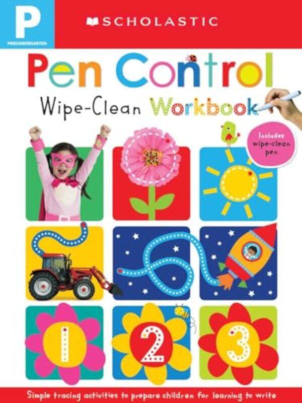 

Sch Early Learn Pen Control By Wipe Clean Workbk - Hardcover