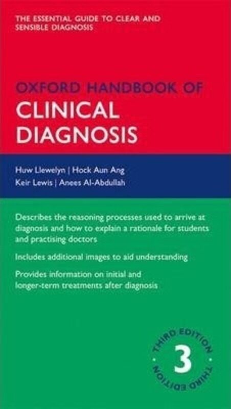 

Oxford Handbook of Clinical Diagnosis.paperback,By :Llewelyn, Huw (Formerly Consultant Physician; Honorary Departmental Fellow, Formerly Consultant Ph