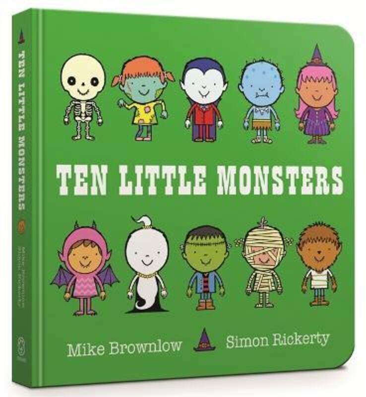 

Ten Little Monsters: Board Book.paperback,By :Mike Brownlow