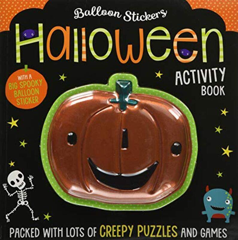 

Halloween Balloon Sticker Activity Book by Dawn Machell-Paperback