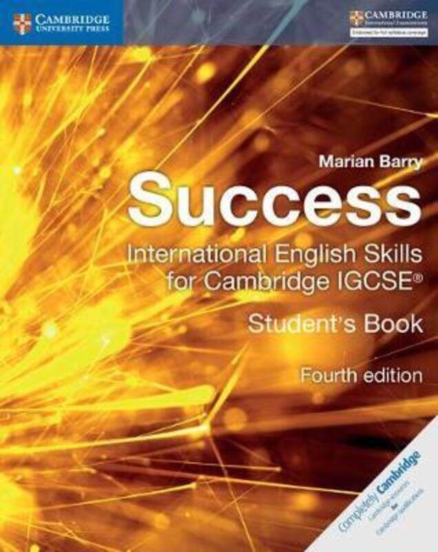 

Success International English Skills for Cambridge IGCSE (R) Student's Book.paperback,By :Barry, Marian