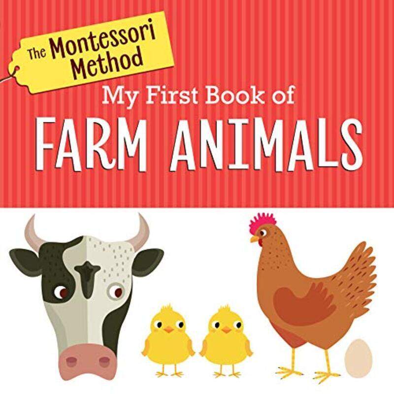 

Montessori Method: My First Book of Farm Animals,Paperback by Rodale