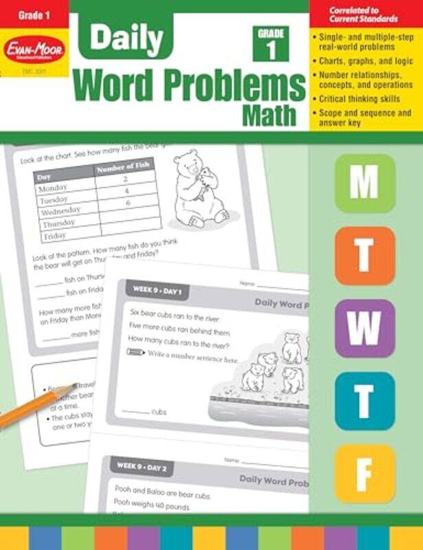 

Daily Word Problems Gr1 By Gr1 - Paperback