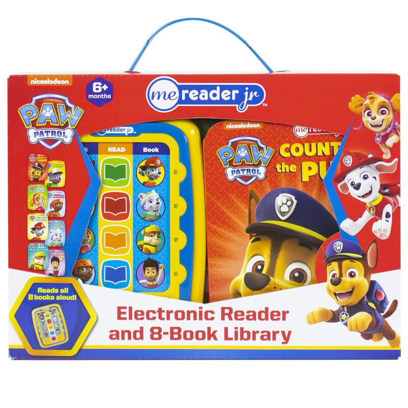 Nickelodeon - Paw Patrol Electronic Me Reader Jr. and 8 Sound Book Library, Board Book, By: Jarod Facknitz
