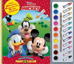 DISNEY MICKEY DELUXE POSTER PAINT & COLOR, Board Book, By: Phidal Publishing Inc.