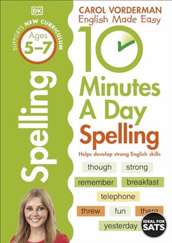 

10 Minutes A Day Spelling Ages 57 Key Stage 1 by Shannon E-Paperback