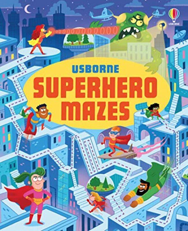 

Superhero Mazes by Jackie Morris-Paperback