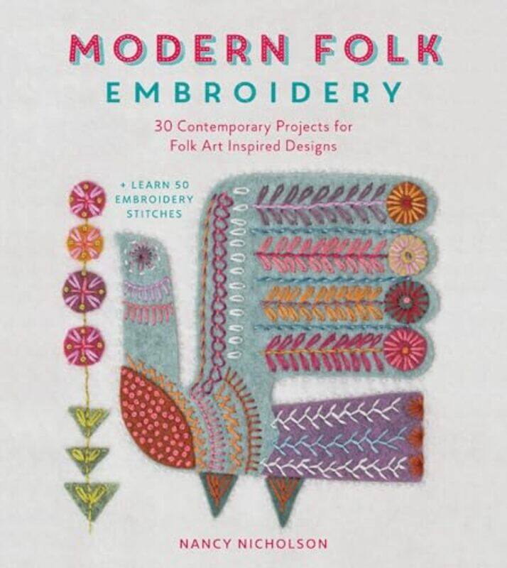

Modern Folk Embroidery by Emma Reed Turrell-Paperback