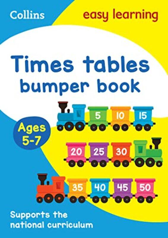 

Times Tables Bumper Book Ages 5-7: Prepare for school with easy home learning (Collins Easy Learning,Paperback,by:Collins Easy Learning