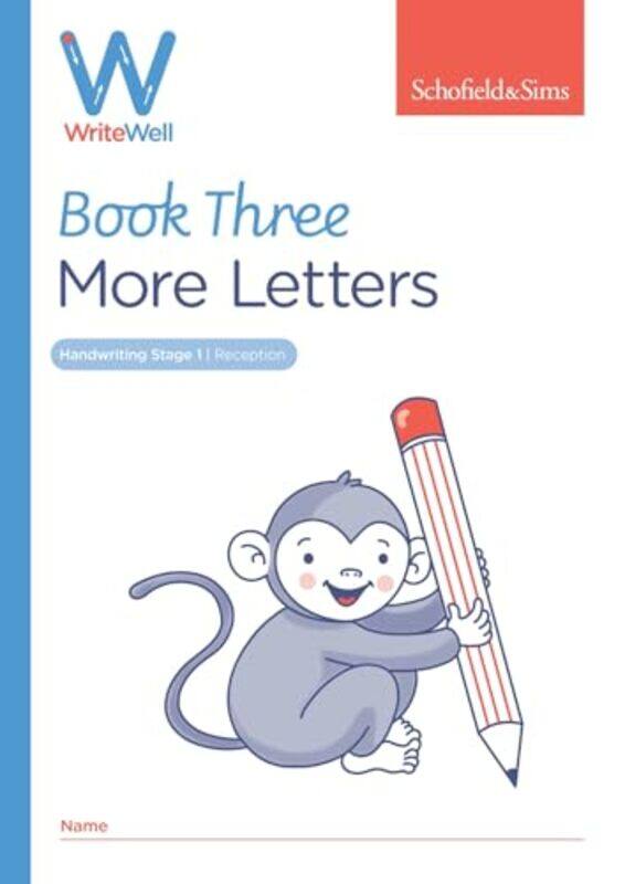 

WriteWell 3 More Letters Early Years Foundation Stage Ages 45-Paperback