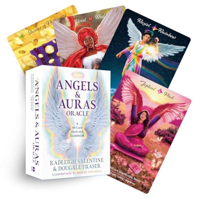 

Angels And Auras Oracle By Valentine Radleigh - Hardcover