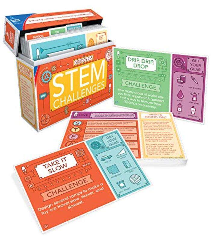 

Stem Challenges Learning Cards By Carson Dellosa Education - Paperback