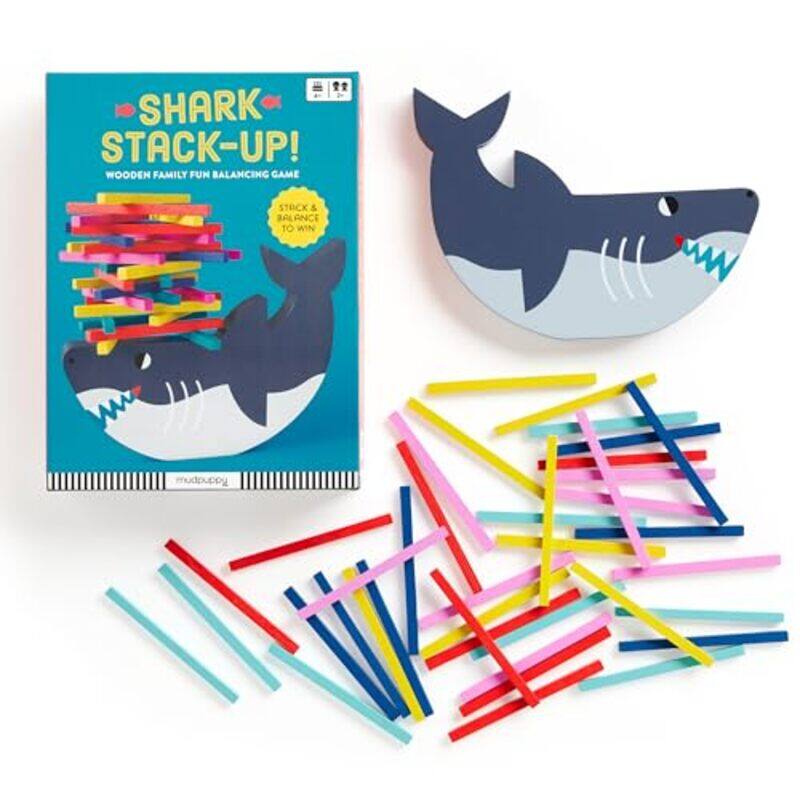 

Shark Stack Up Wooden Balancing Game By Carder Kristin - Hardcover