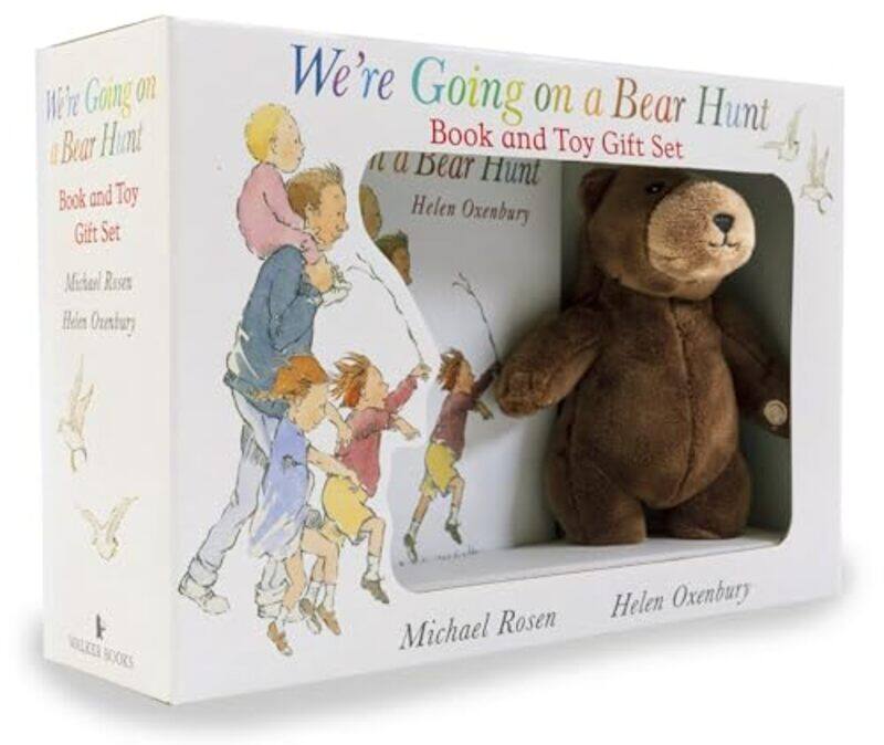 

Were Going On A Bear Hunt Book And Toy Gift Set The Bestselling Classic Family Favourite Boxed Up by Rosen, Michael - Oxenbury, Helen , Paperback