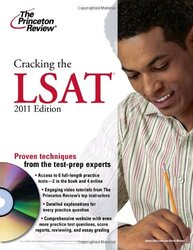 Cracking the LSAT with DVD, 2011 Edition (Graduate School Test Preparation), Paperback Book, By: Princeton Review