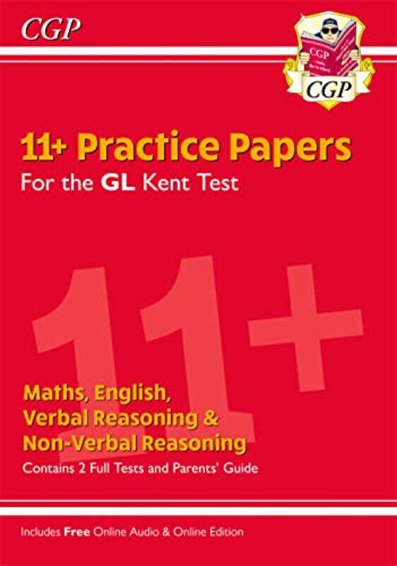 

Kent Test 11+ Gl Practice Papers With Parents Guide & Online Edition By Cgp Books - Cgp Books -Paperback