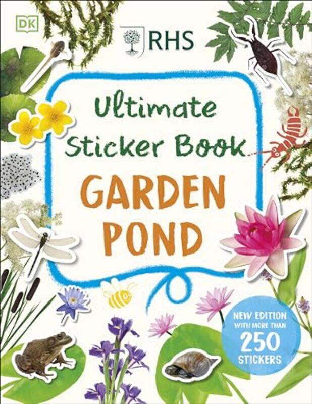 

RHS Ultimate Sticker Book Garden Pond by DK-Paperback