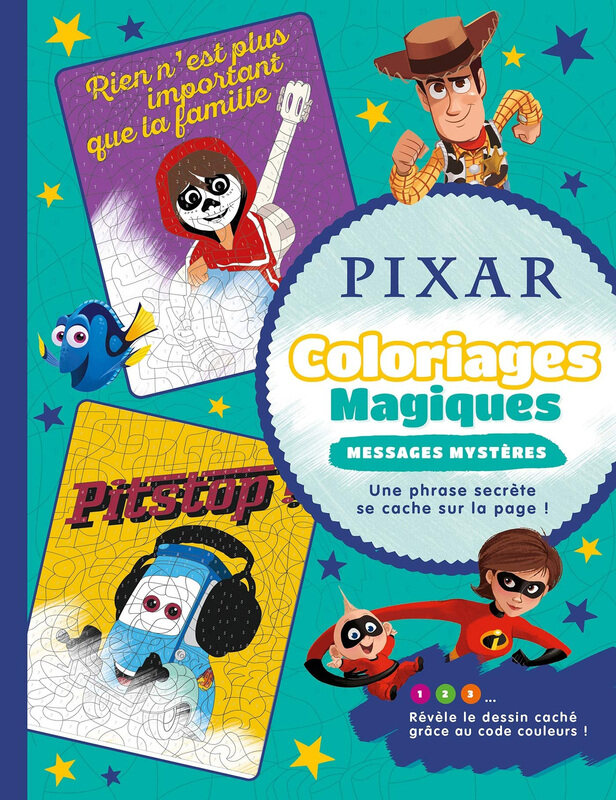 

Pixar - Magical Coloring Pages - Mystery Messages, By: Raphael Hadid