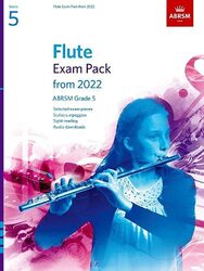 Flute Exam Pack From 2022 Abrsm Grade 5 Selected From The Syllabus From 2022. Score & Part Audio by ABRSM Paperback