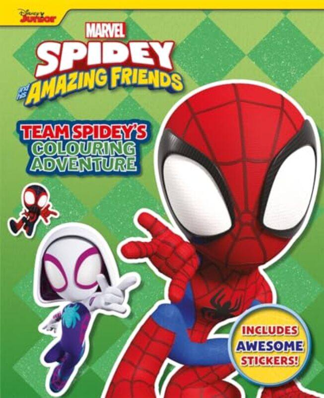 

Marvel Spidey and his Amazing Friends: Team Spidey's Colouring Adventure by Marvel Entertainment International Ltd -Paperback