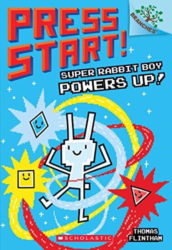 

Super Rabbit Boy Powers Up! A Branches Book (Press Start! #2) By Thomas Flintham Paperback