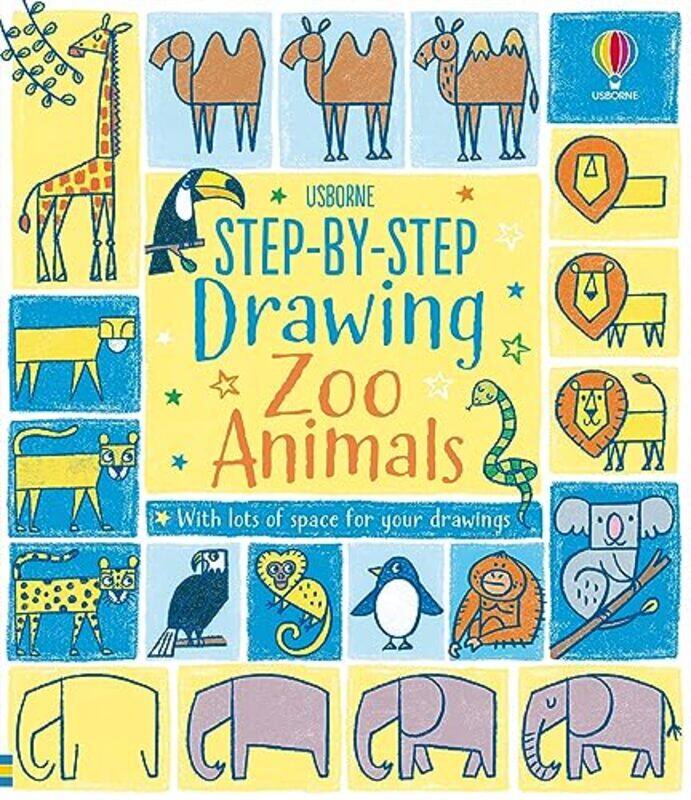 

Stepbystep Drawing Zoo Animals Paperback by Watt, Fiona - Watt, Fiona - Watt, Fiona - Whatmore, Candice - Whatmore, Candice