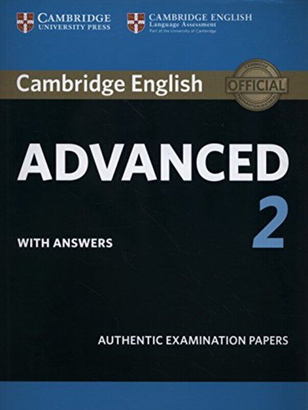 

Cambridge English Advanced 2 Students Book with answers by Ashish AgrawalAvinash BhavsarMJ ParkerGurvinder Singh-Paperback