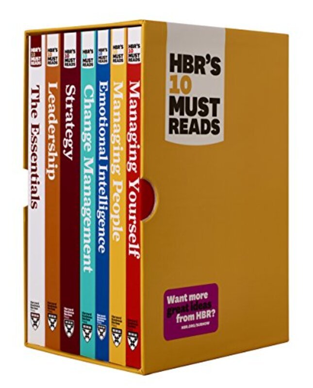 

Hbrs 10 Must Reads Boxed Set With Bonus Emotional Intelligence 7 Books Hbrs 10 Must Reads By Harvard Business Review Drucker Peter F Christensen Clayt