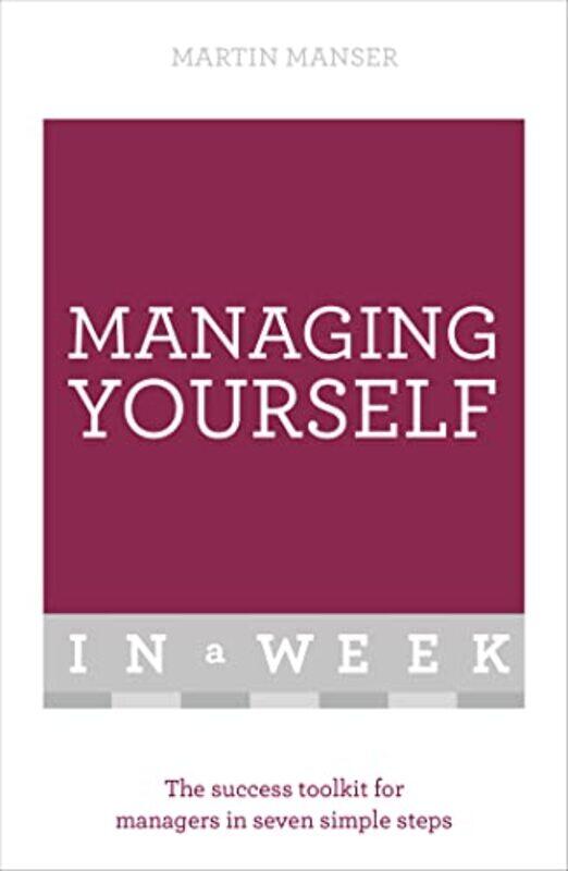 

Managing Yourself In A Week by Martin Manser-Paperback