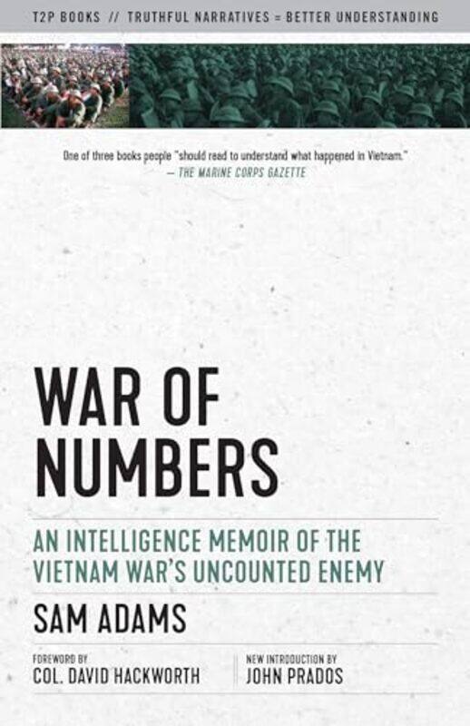 

War of Numbers by Sam AdamsCol David H HackworthJohn Prados-Paperback