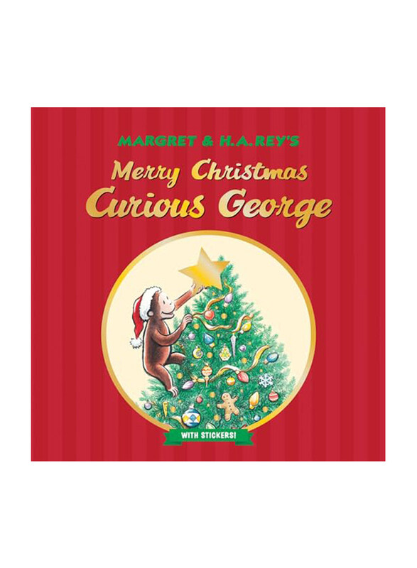 

Merry Christmas Curious George with Sticker, Paperback Book, By: H. A. Rey