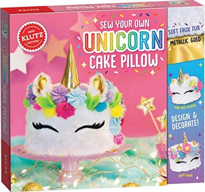 

Sew Your Own Unicorn Cake Pillow, By: Editors of Klutz
