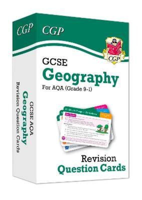 

Grade 9-1 GCSE Geography AQA Revision Question Cards.paperback,By :Books, CGP - Books, CGP