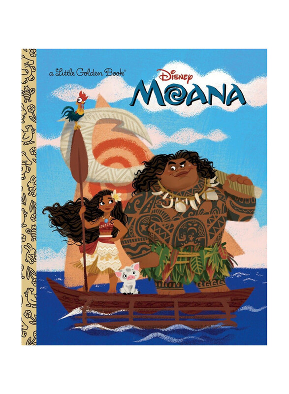 

Disney Moana Little Golden Book, Hardcover Book, By: Laura Hitchcock