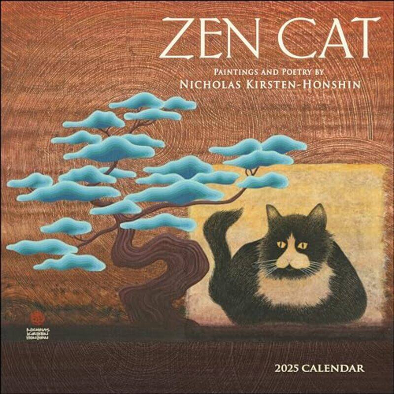 

Zen Cat 2025 Wall Calendar by Nicholas Kirsten-Honshin -Other Book Format