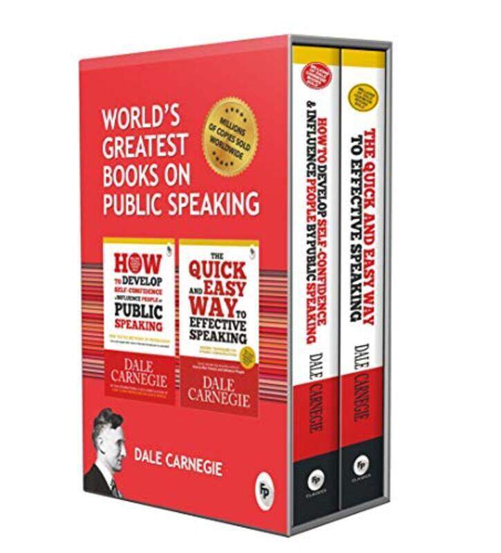 

World s Greatest Books on Public Speaking (Set of 2 Books) , Paperback by Dale Carnegie