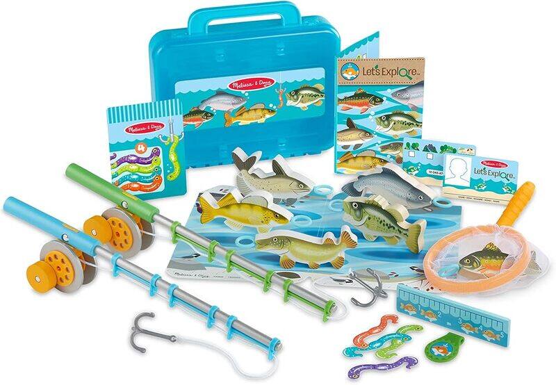 

Lets Explore Fishing Play Set by Melissa & Doug..Paperback