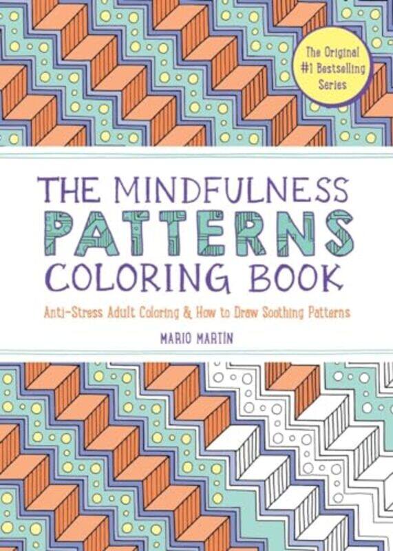 

Mindfulness Patterns Coloring Bk By Martin Mario - Paperback