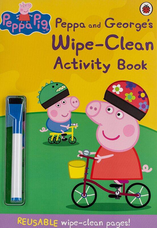 

Peppa Pig: Peppa and George's Wipe-clean Activity Book, Paperback Book, By: Peppa Pig