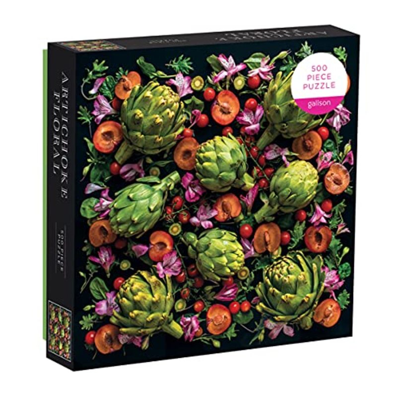 Puz 500 Artichoke Floral By Galison, Sarah Phillips -Paperback