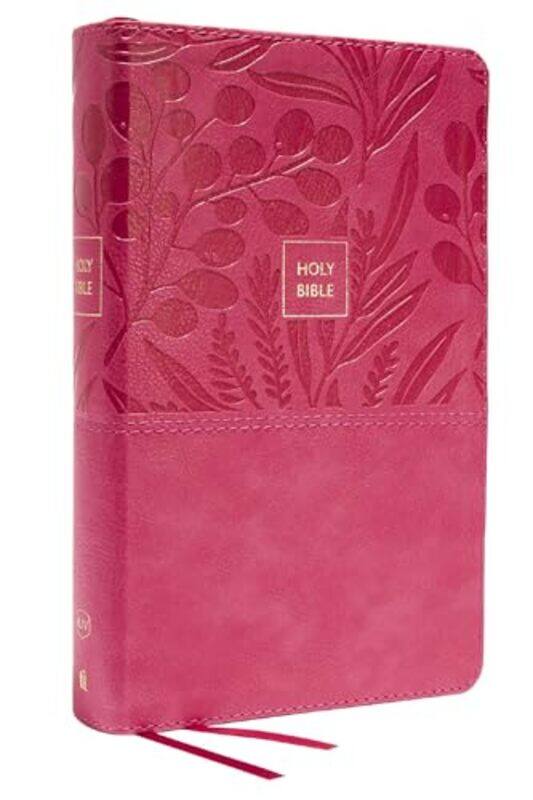 

Kjv Holy Bible Large Print Singlecolumn With 43000 Endofverse Cross References Pink Leathersof, Paperback by Nelson, Thomas