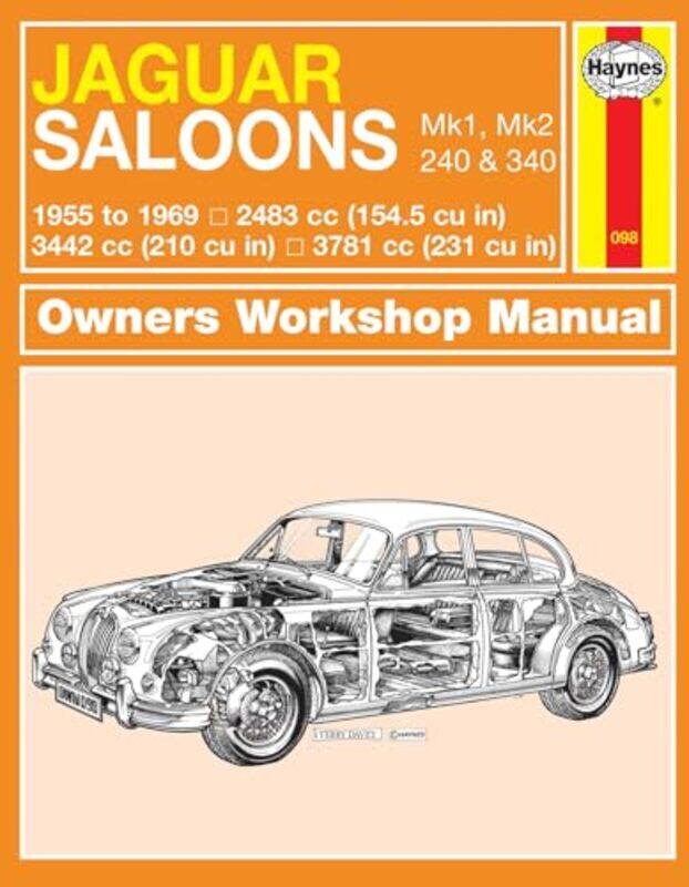 

Jaguar MkI and II 240 and 340 55 69 Haynes Repair Manual by Haynes Publishing-Paperback