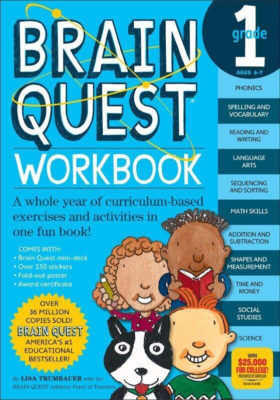 

Brain Quest Workbook: Grade 1 (Brain Quest), Paperback Book, By: Lisa Trumbauer